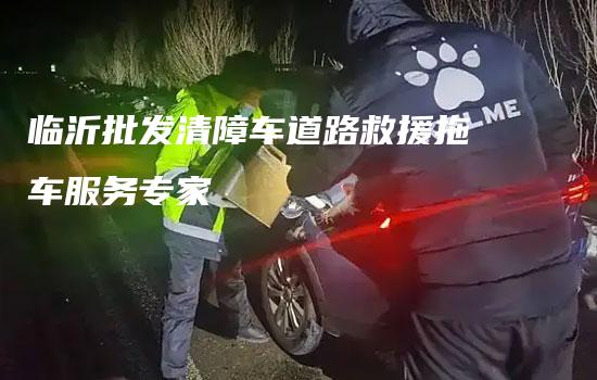 临沂批发清障车道路救援拖车服务专家