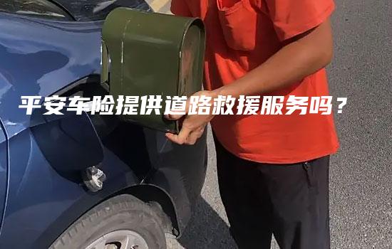 平安车险提供道路救援服务吗？