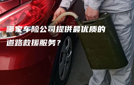 哪家车险公司提供最优质的道路救援服务？